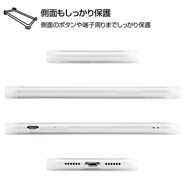 【iPhoneXR ケース】リラックマ/耐衝撃ケース KAKU トリプルハイブリッド (フラワー_2)goods_nameサブ画像