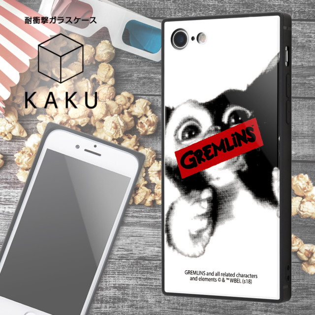 【iPhoneSE(第3/2世代)/8/7 ケース】グレムリン/耐衝撃ガラスケース KAKU (GREMLINS)goods_nameサブ画像