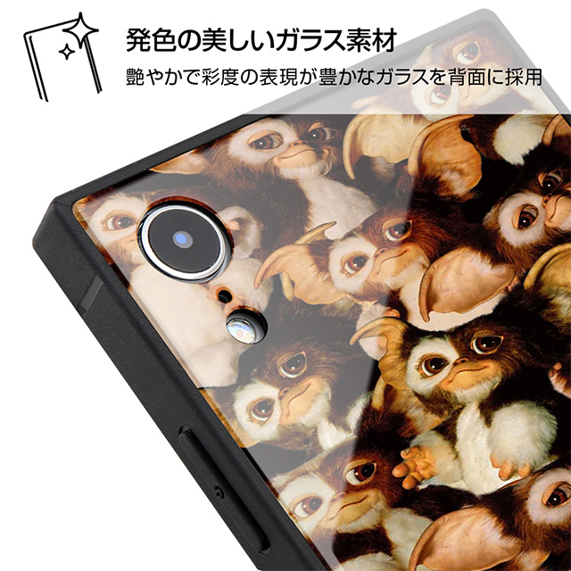 【iPhoneXR ケース】グレムリン/耐衝撃ガラスケース KAKU (GIZMO)サブ画像