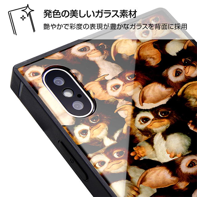 【iPhoneXS/X ケース】グレムリン/耐衝撃ガラスケース KAKU (GREMLINS)goods_nameサブ画像