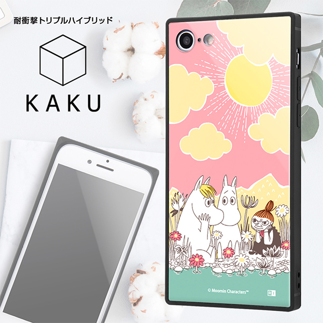 【iPhoneSE(第3/2世代)/8/7 ケース】ムーミン/耐衝撃ケース KAKU トリプルハイブリッド (コミック_2)goods_nameサブ画像