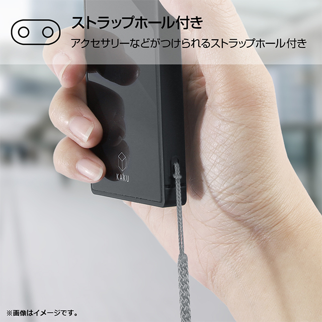 【iPhoneXS/X ケース】ディズニーキャラクター/耐衝撃ガラスケース KAKU (くまのプーさん/ボタニカル_01)サブ画像