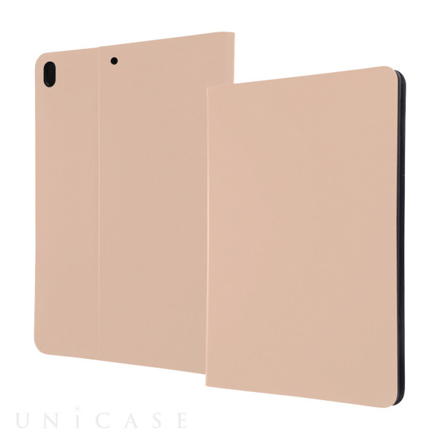 【iPad Pro(10.5inch) ケース】レザーケース スタンド機能付き (ベージュ)