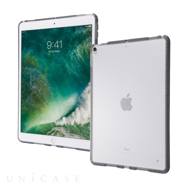 【iPad Pro(10.5inch) ケース】ハイブリッドケース 耐衝撃 (ブラック)