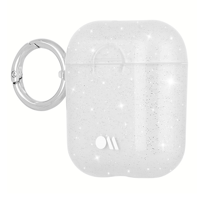 【AirPods(第2/1世代) ケース】Hook Ups Case＆ Neck Strap (Sheer Crystal - Metallic Silver)goods_nameサブ画像