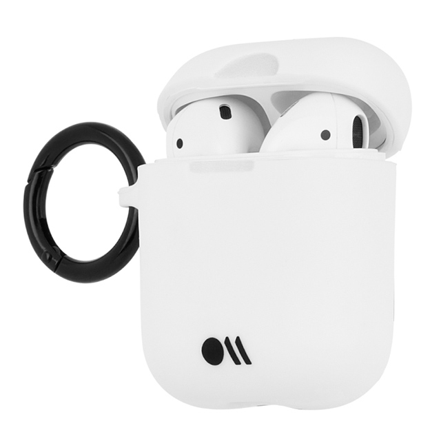 【AirPods(第2/1世代) ケース】Hook Ups Case＆ Neck Strap (White)サブ画像