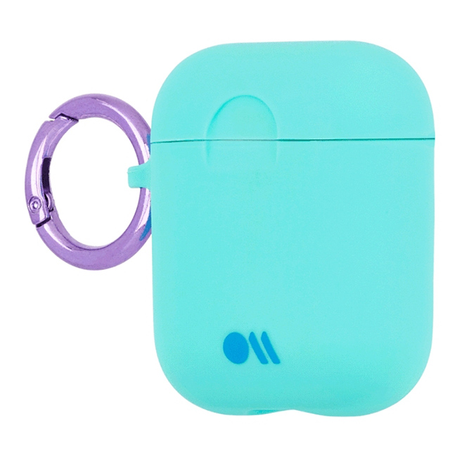 【AirPods(第2/1世代) ケース】Hook Ups Case＆ Neck Strap (Aqua Blue)サブ画像