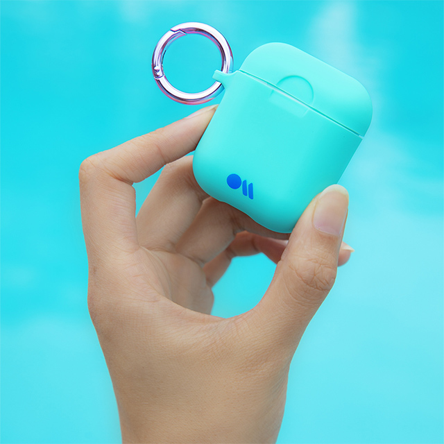 【AirPods(第2/1世代) ケース】Hook Ups Case＆ Neck Strap (Aqua Blue)goods_nameサブ画像