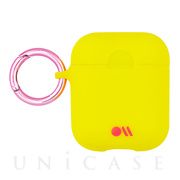 【AirPods(第2/1世代) ケース】Hook Ups Case＆ Neck Strap (Lemon Lime)