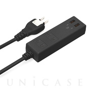 USBポート搭載 AC電源タップ (AC×2/USB-A×2) ...