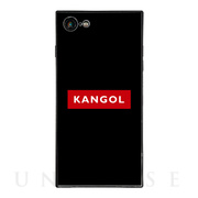 【iPhone8/7 ケース】KANGOL スクエア型 ガラスケ...