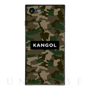 【iPhone8/7 ケース】KANGOL スクエア型 ガラスケ...