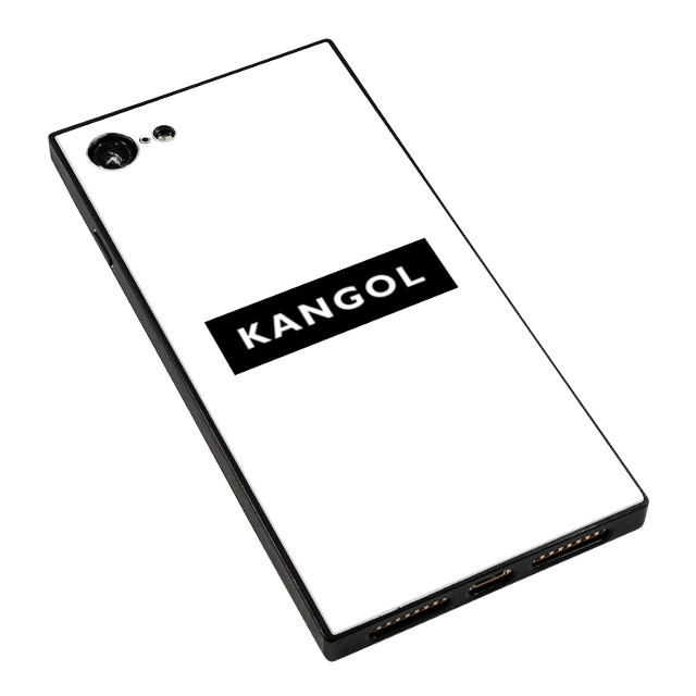 【iPhone8/7 ケース】KANGOL スクエア型 ガラスケース [KANGOL BOX(WHT)]goods_nameサブ画像