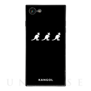 【iPhone8/7 ケース】KANGOL スクエア型 ガラスケ...