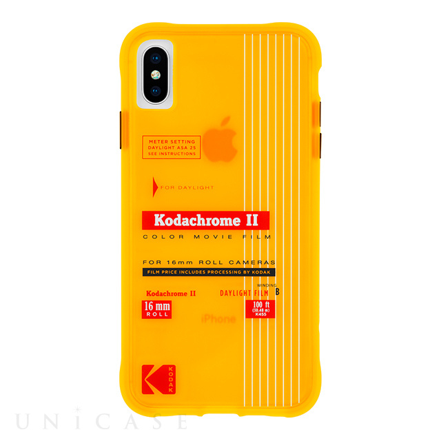 【iPhoneXS Max ケース】Kodak Case (Kodak Vintage Kodachrome II Print)