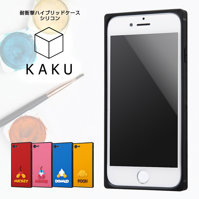 【iPhoneSE(第3/2世代)/8/7 ケース】ディズニーキャラクター/耐衝撃ハイブリッド シリコン KAKU (ミッキー)goods_nameサブ画像