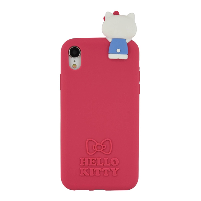 【iPhoneXR ケース】サンリオキャラクター シリコンケース (ハローキティ)goods_nameサブ画像