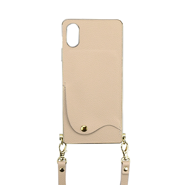 【iPhoneXS/X ケース】Cross Body Case for iPhoneXS/X(beige)goods_nameサブ画像