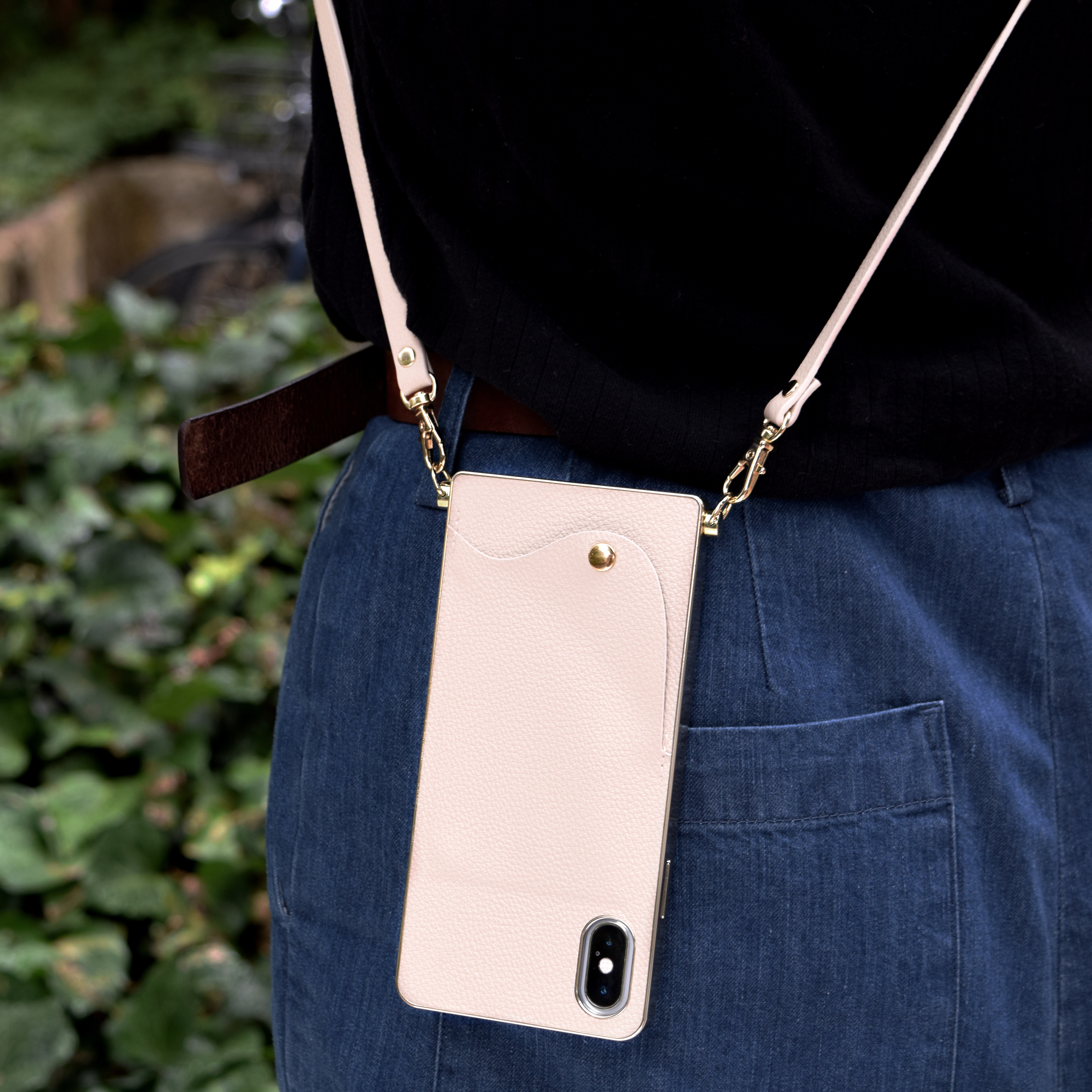 【iPhoneXS/X ケース】Cross Body Case for iPhoneXS/X(beige)goods_nameサブ画像