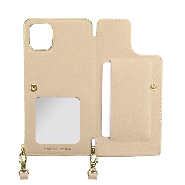 【iPhone11 Pro ケース】Cross Body Case for iPhone11 Pro (beige)サブ画像