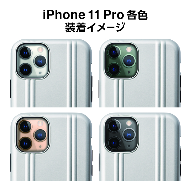 【iPhone11 Pro ケース】ZERO HALLIBURTON Hybrid Shockproof case for iPhone11 Pro (Silver)goods_nameサブ画像