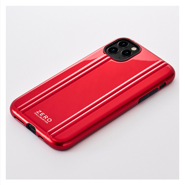 【iPhone11 Pro ケース】ZERO HALLIBURTON Hybrid Shockproof case for iPhone11 Pro (Red)goods_nameサブ画像