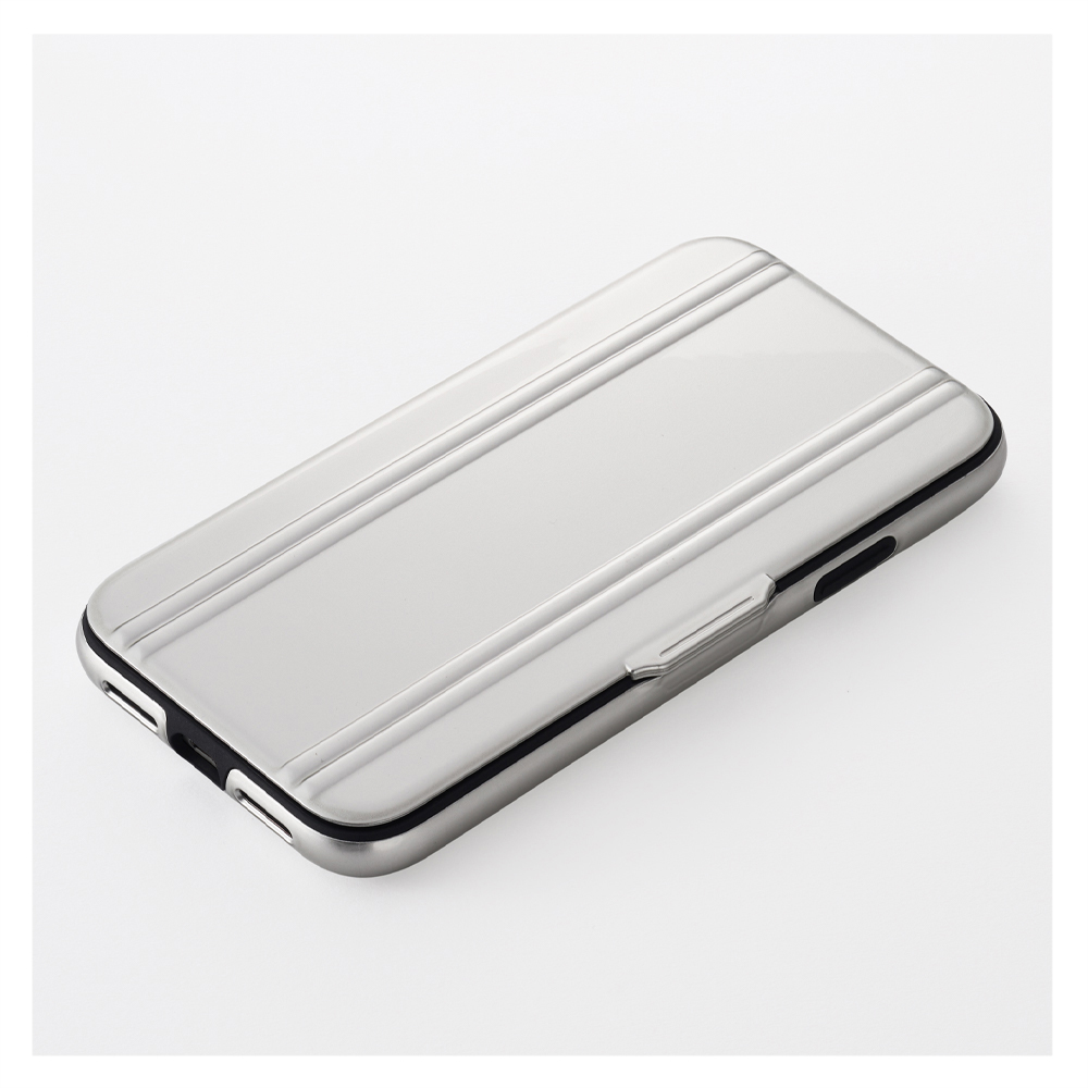 【iPhone11/XR ケース】ZERO HALLIBURTON Hybrid Shockproof Flip case for iPhone11 (Black)goods_nameサブ画像