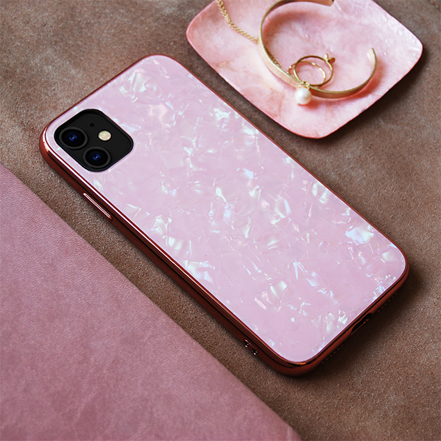 【iPhone11/XR ケース】Glass Shell Case for iPhone11 (pink)goods_nameサブ画像