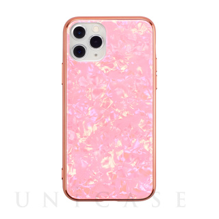 iPhone11/XR ケース】Glass Shell Case for iPhone11 (pink) UNiCASE 