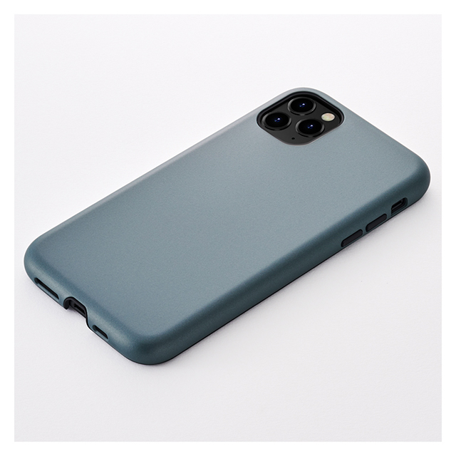 【iPhone11 Pro ケース】Smooth Touch Hybrid Case for iPhone11 Pro (blue gray)サブ画像