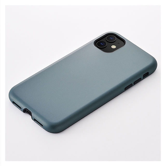 【iPhone11/XR ケース】Smooth Touch Hybrid Case for iPhone11 (blue gray)goods_nameサブ画像