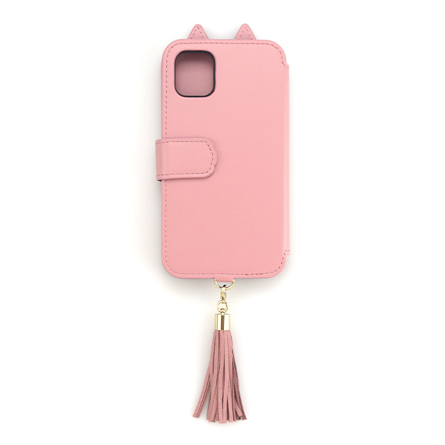 【iPhone11 Pro ケース】Tassel Tail Cat Flip Case for iPhone11 Pro (pink)goods_nameサブ画像