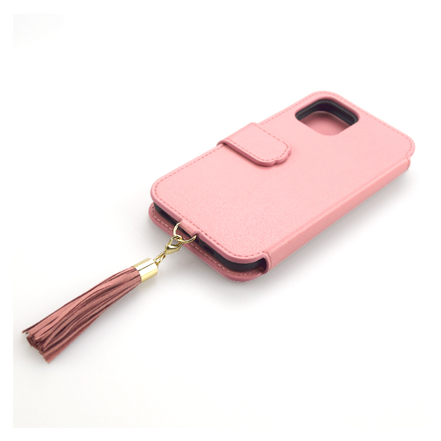 【iPhone11/XR ケース】Tassel Tail Cat Flip Case for iPhone11 (pink)サブ画像