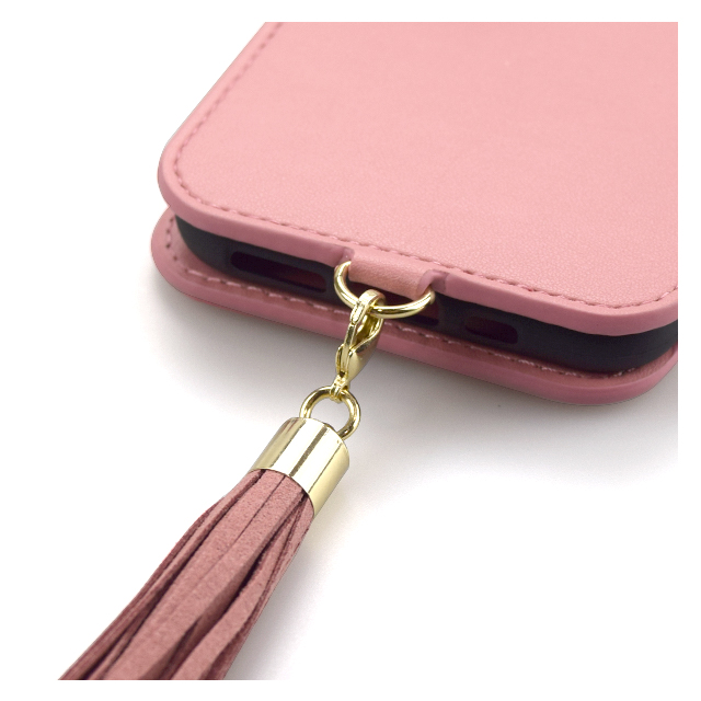 【iPhone11/XR ケース】Tassel Tail Cat Flip Case for iPhone11 (pink)goods_nameサブ画像