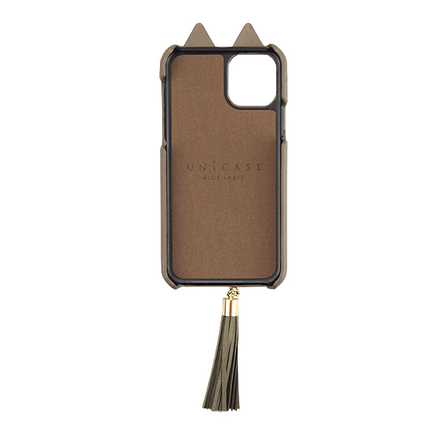 【iPhone11 Pro ケース】Tassel Tail Cat Case for iPhone11 Pro (gray)サブ画像