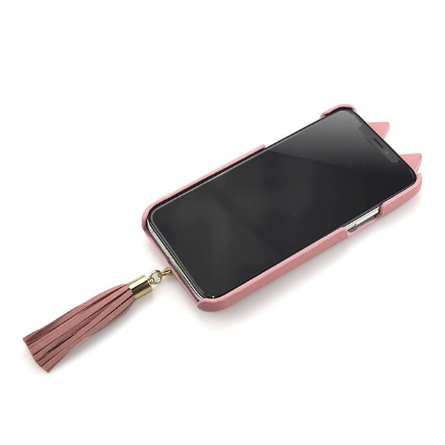 【iPhone11 Pro ケース】Tassel Tail Cat Case for iPhone11 Pro (pink)goods_nameサブ画像