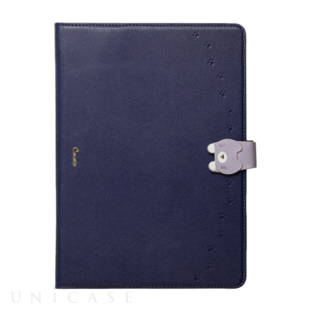 【iPad(9.7inch)(第6世代) ケース】手帳型ケース Cocotte (Navy)