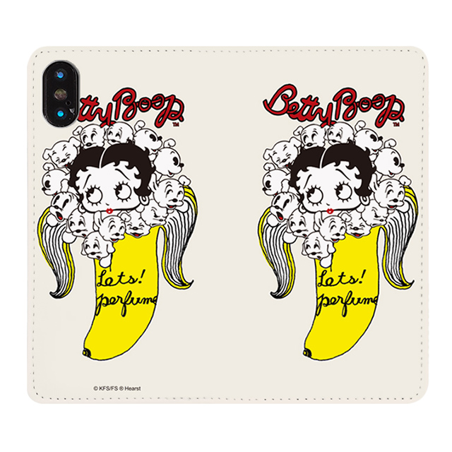 【iPhoneXS/X ケース】yanagida masami × Betty Boop 手帳型ケース (パヒューム日和に囁く気まぐれベティー)goods_nameサブ画像