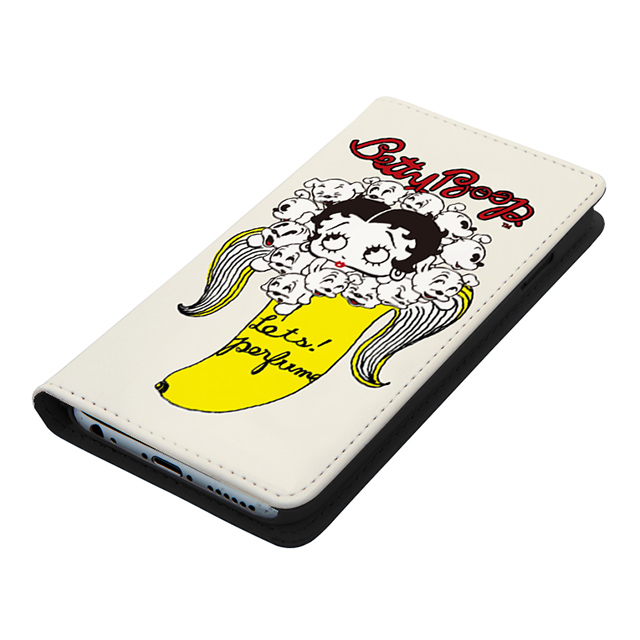 【iPhoneXS/X ケース】yanagida masami × Betty Boop 手帳型ケース (パヒューム日和に囁く気まぐれベティー)goods_nameサブ画像