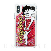 【iPhoneXS/X ケース】Betty Boop グリッター...