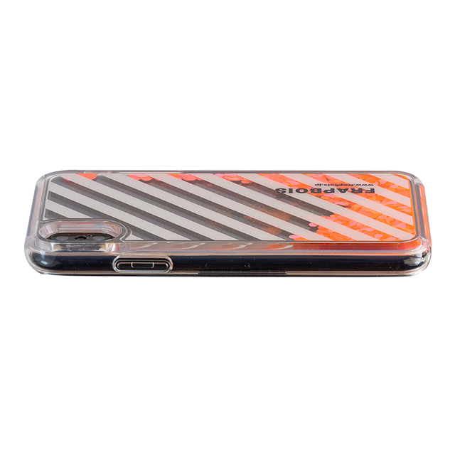 【iPhoneXS/X ケース】FRAPBOIS グリッターケース (LIMITED NEON ORANGE)サブ画像