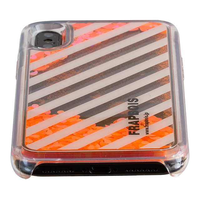 【iPhoneXS/X ケース】FRAPBOIS グリッターケース (LIMITED NEON ORANGE)サブ画像