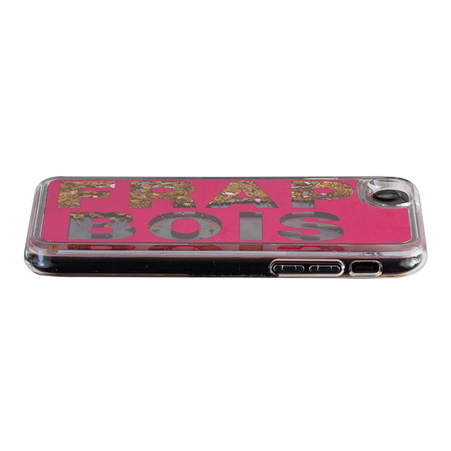 【iPhoneSE(第2世代)/8/7/6s/6 ケース】FRAPBOIS グリッターケース (LOGO PNK)goods_nameサブ画像