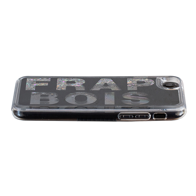 【iPhoneSE(第2世代)/8/7/6s/6 ケース】FRAPBOIS グリッターケース (LOGO BLK)サブ画像