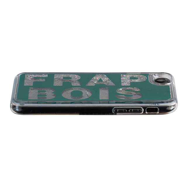 【iPhoneSE(第2世代)/8/7/6s/6 ケース】FRAPBOIS グリッターケース (LOGO GRN)サブ画像