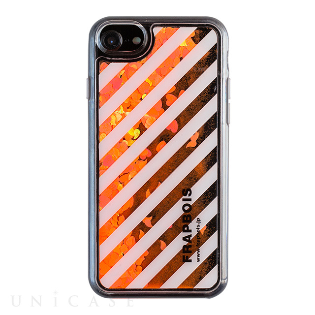 【iPhoneSE(第2世代)/8/7/6s/6 ケース】FRAPBOIS グリッターケース (LIMITED NEON ORANGE)