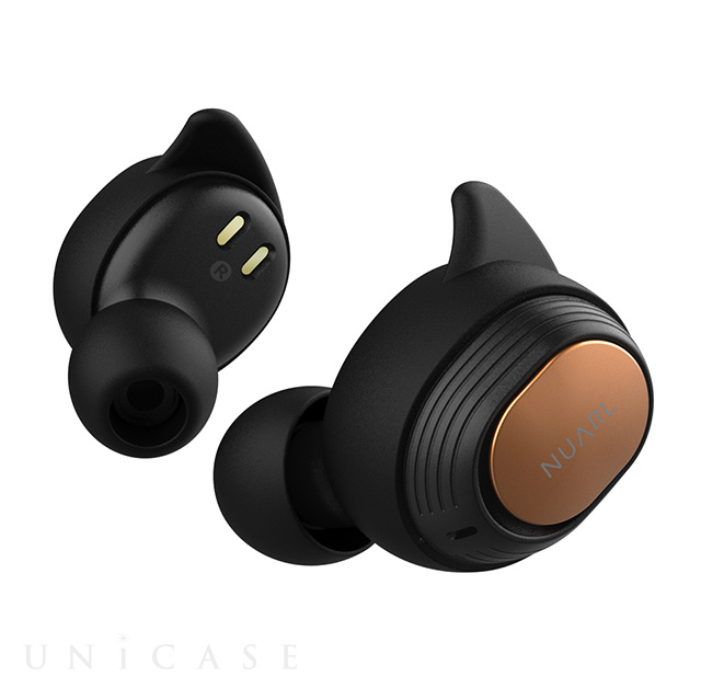 【完全ワイヤレスイヤホン】NT110 WATERPROOF TRUE WIRELESS STEREO EARPHONES (ブラック)