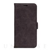 【iPhone11 ケース】手帳型ケース Style Natural (Black)