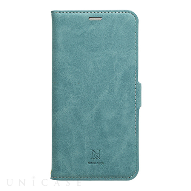 【iPhone11 Pro Max ケース】手帳型ケース Style Natural (Turquoise)