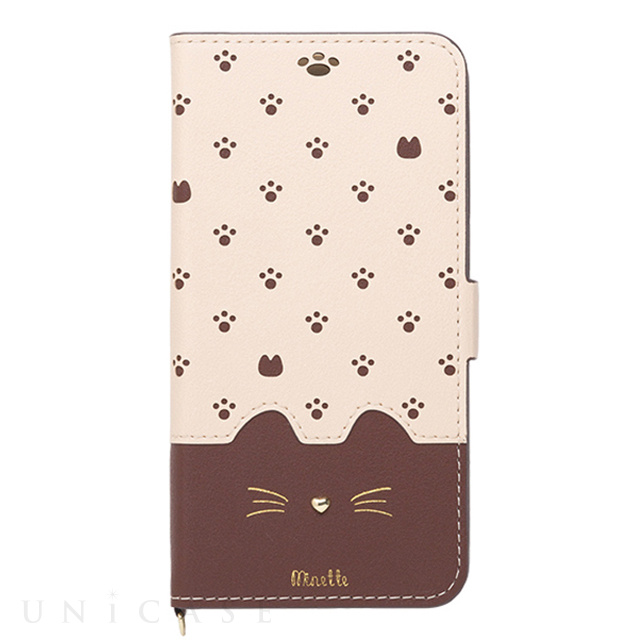 【iPhone11 Pro ケース】手帳型ケース Minette (Brown)